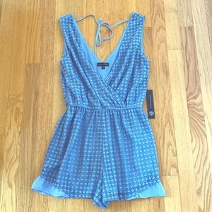 Women’s Blue Romper